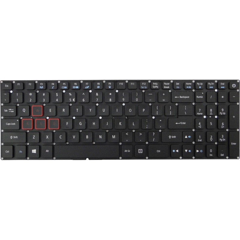 klawiatura Acer Aspire VX15 VX5-591G VX5-591 podświetlana LED